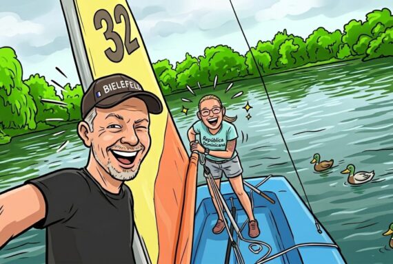 Von der Couch auf den Ozean: Warum wir alles wagen, ohne zu wissen, wie man segelt